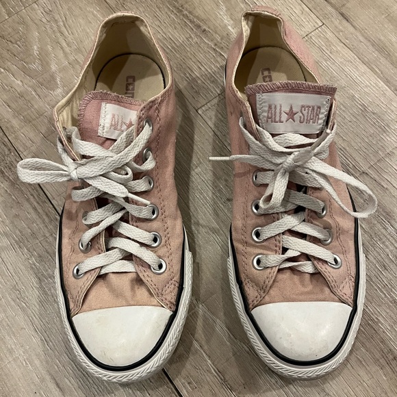 Converse All Stars Other - Converse All Star Pink Canvas Sneakers 6.5 Mens